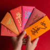 ❮六入組❯ 蛇來一筆質感招財紅包：圖片 3