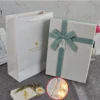 精美韓版文藝小清新長方形燈具禮品盒｜米色蓋Tiffany藍底